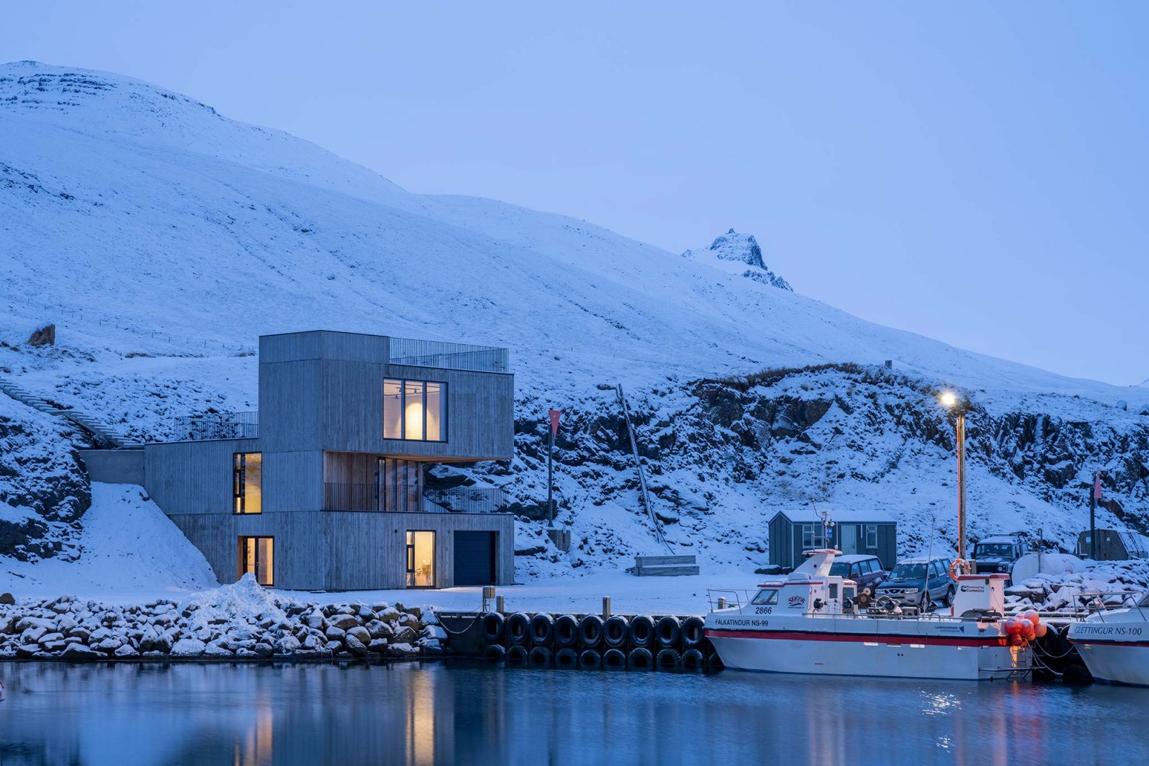 Visitor Centre by Andersen and Sigurdsson Arkitekter. Photograph by Christopher Lund