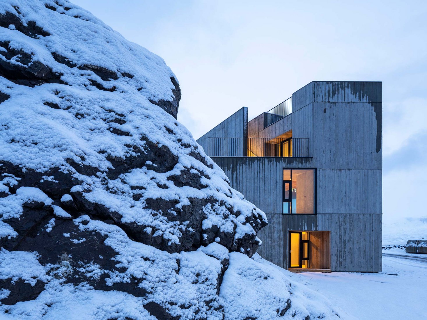Visitor Centre by Andersen and Sigurdsson Arkitekter. Photograph by Christopher Lund