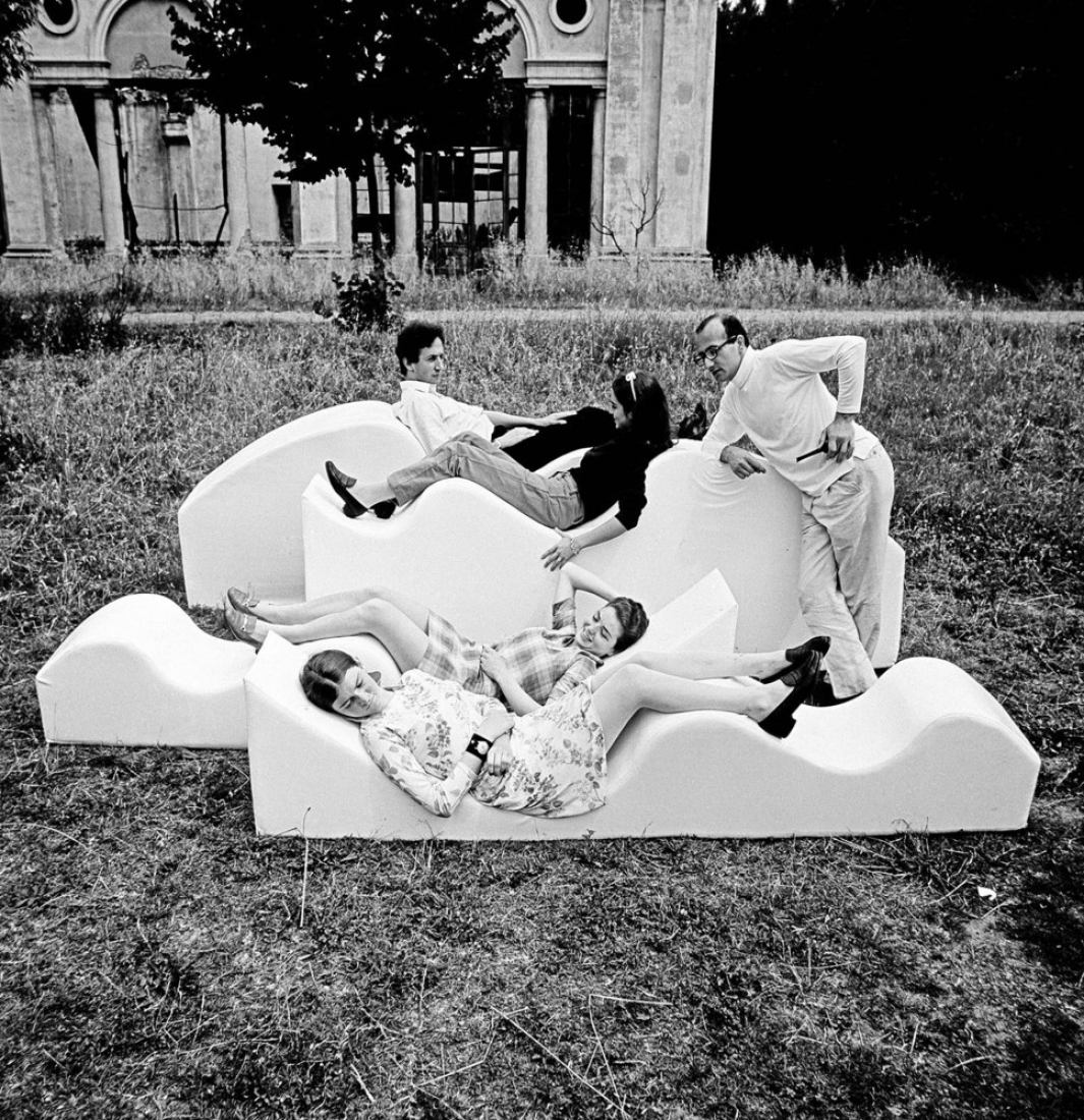Superonda Sofa, 1966. Imagen cortesía de Dario Bartolini (Archizoom Associati)