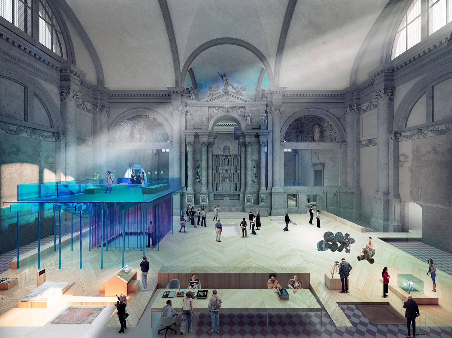 TBA21, Ocean space por Andrés Jaque. Imagen cortesía de Itinerant Office.