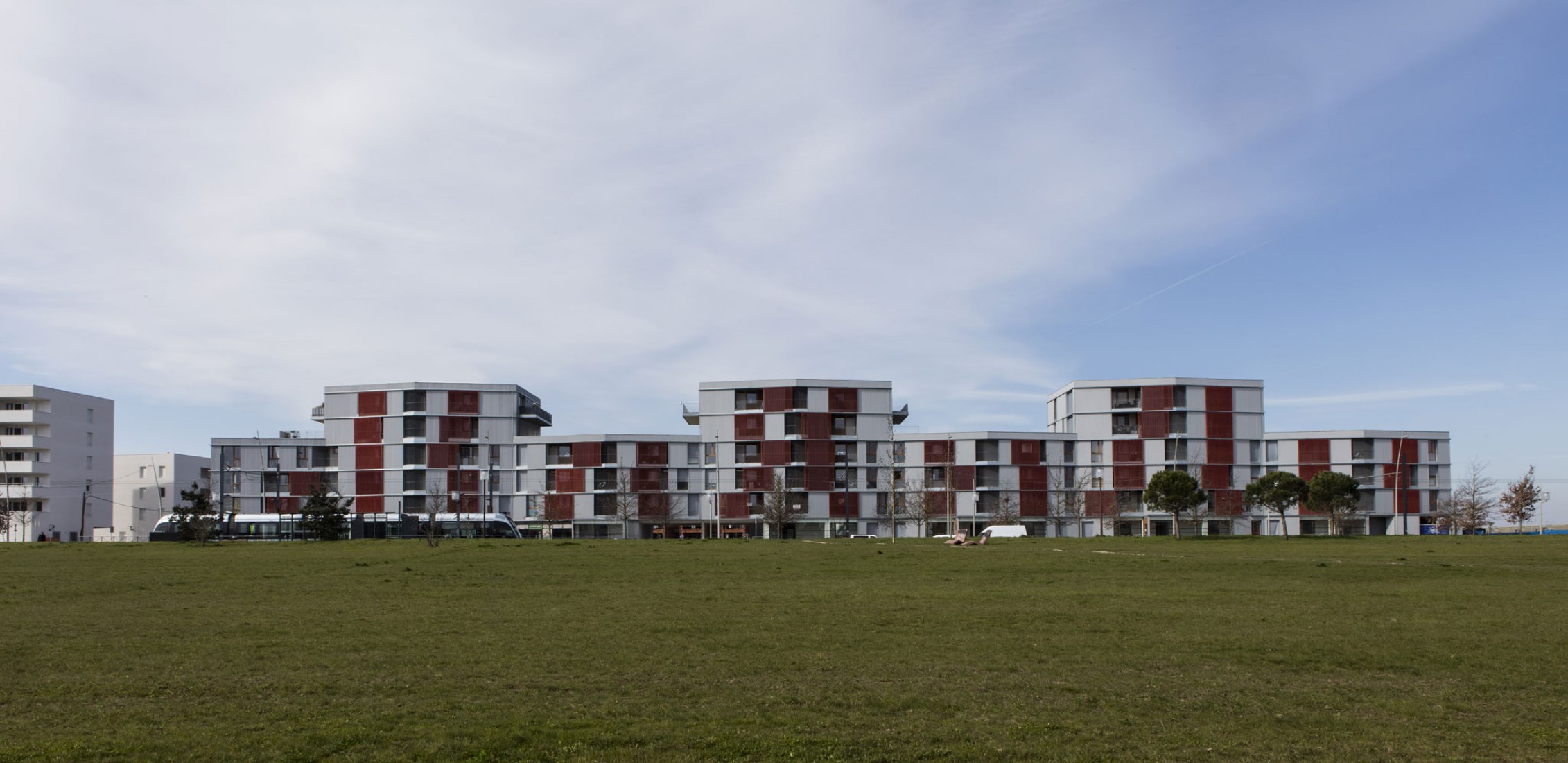 Housing at Zac Andromede-Beauzelle by Francisco Mangado. Photograph by Juan Rodríguez