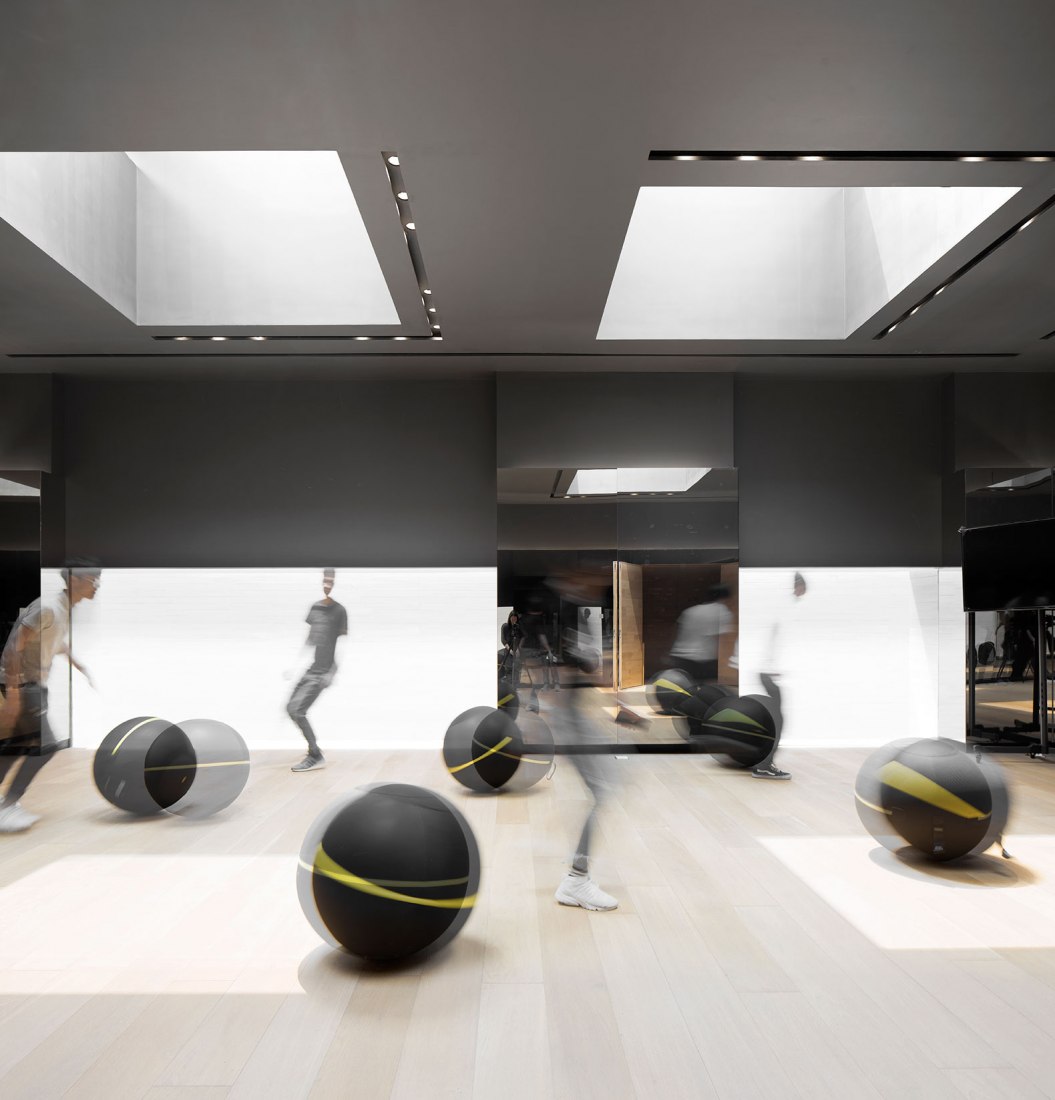 Gimnasio. Sky Club House por DOMANI. Fotografía © Shaon