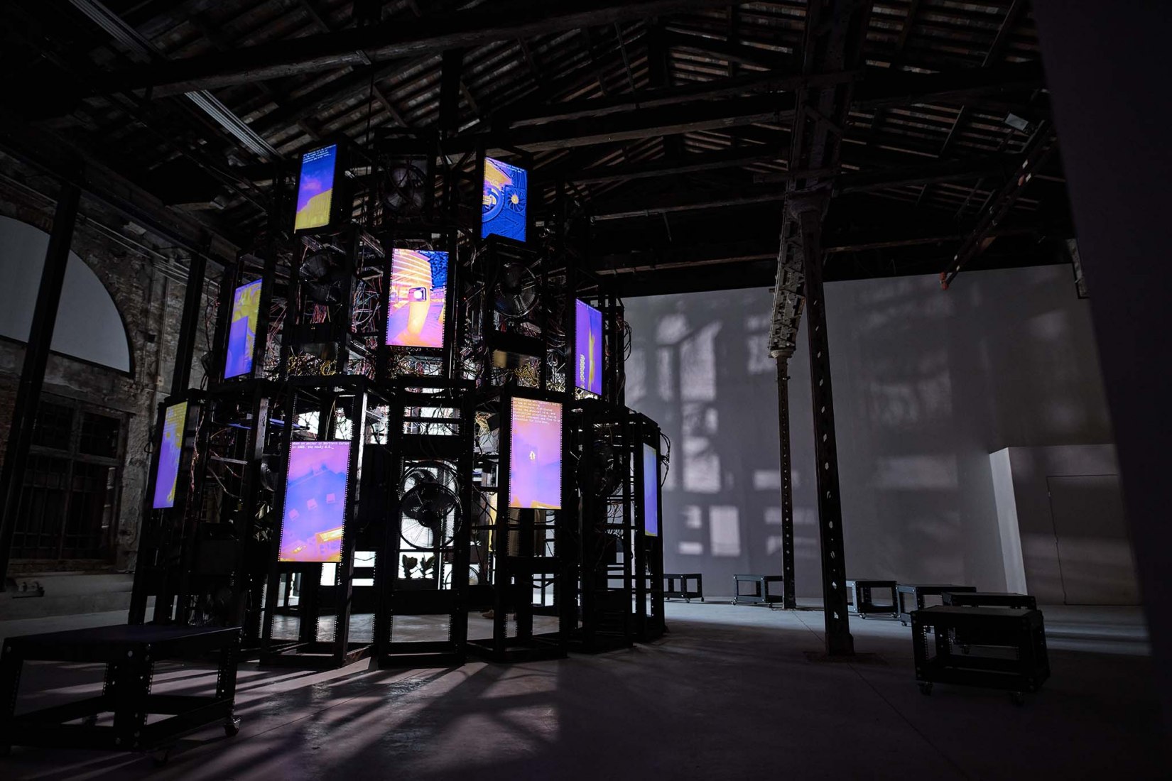 Pabellón de Irlanda en la 17a Exposición Internacional de Arquitectura de La Biennale di Venezia por ANNEX. Fotografía por Alan Butler