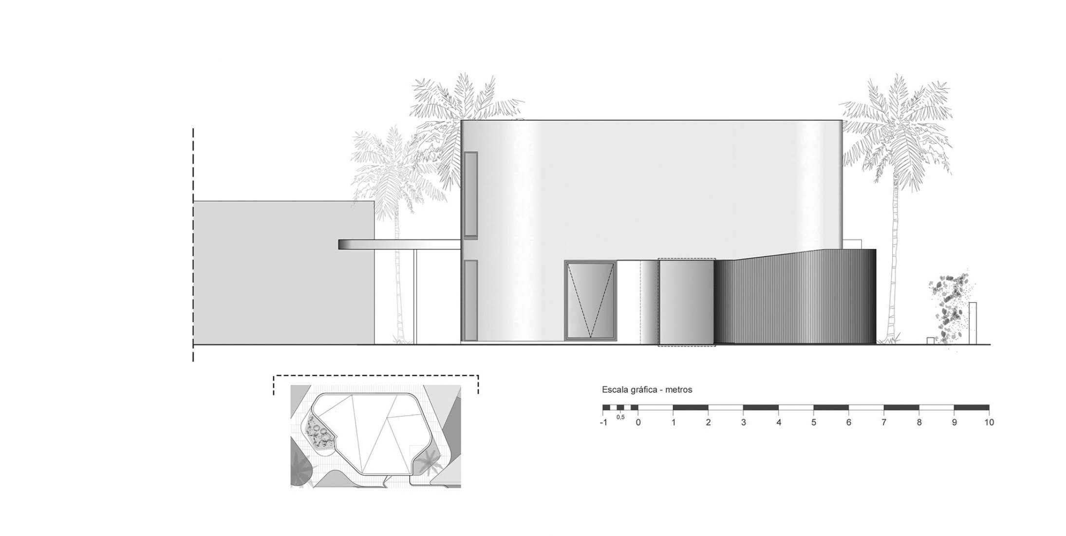 Elevation 3. A Room at 3 meters by WOHA by Antonio Maciá