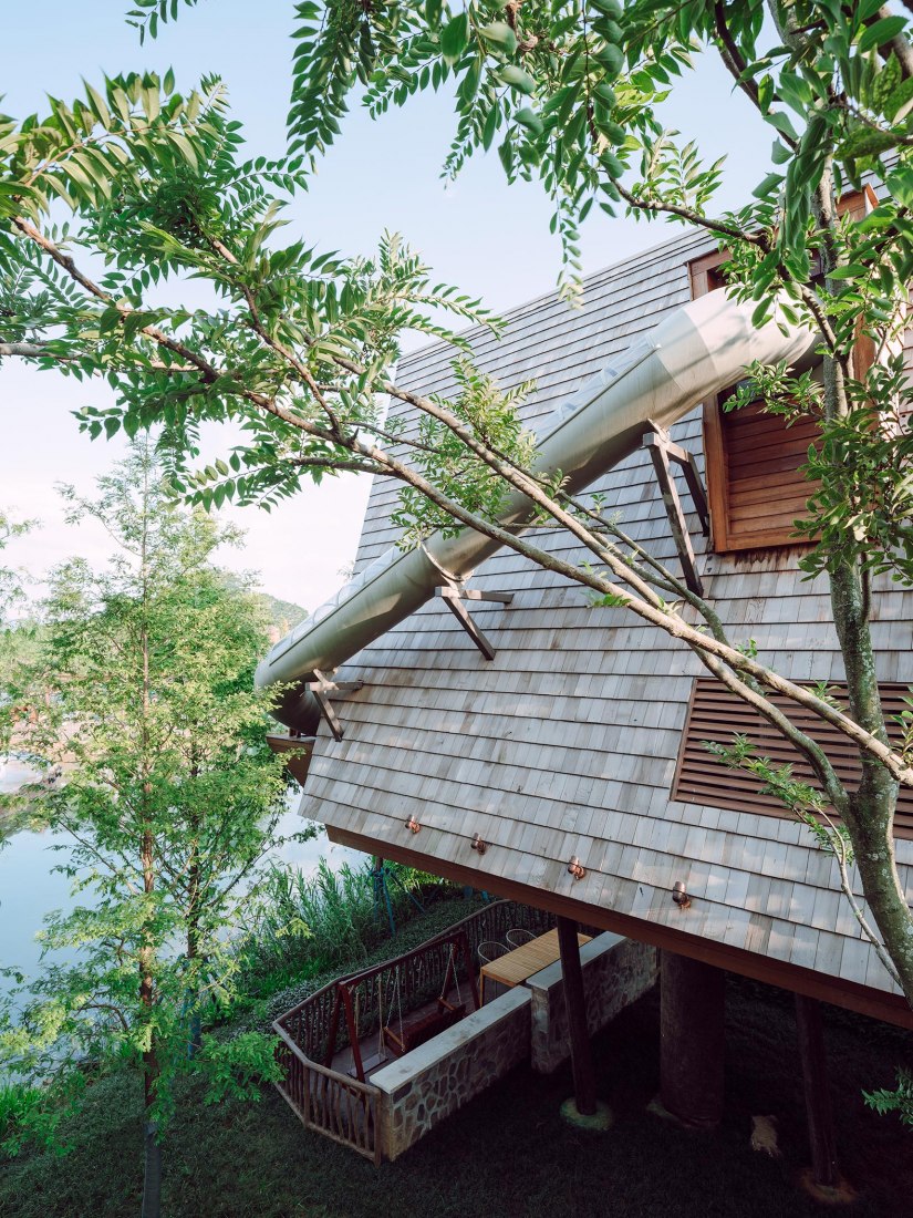 Hotel Guilin Lebei Homestay por aoe. Fotografía por Runzi Zhu 