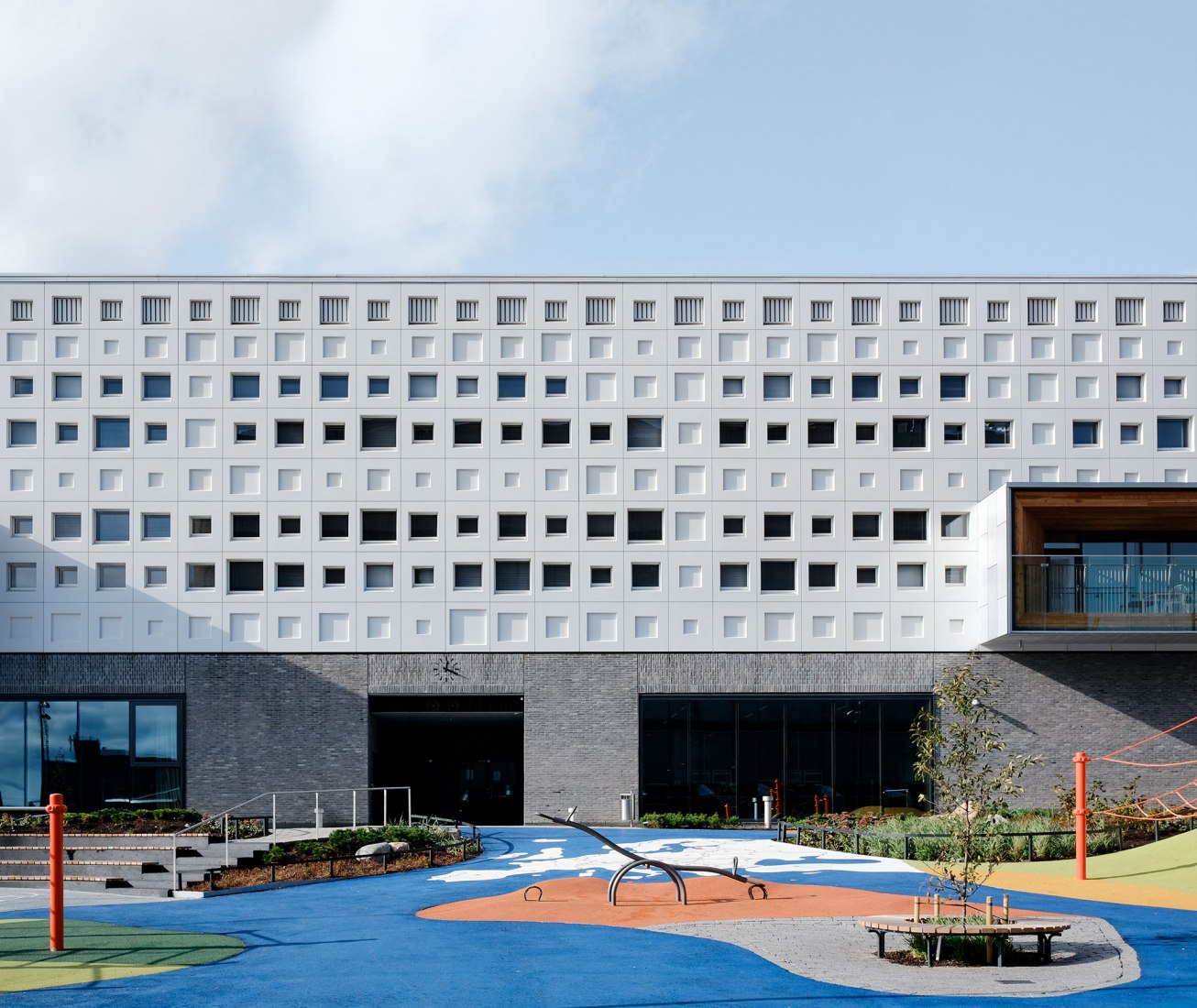Jätkäsaari School by AOR Architects. Photograph by AOR.