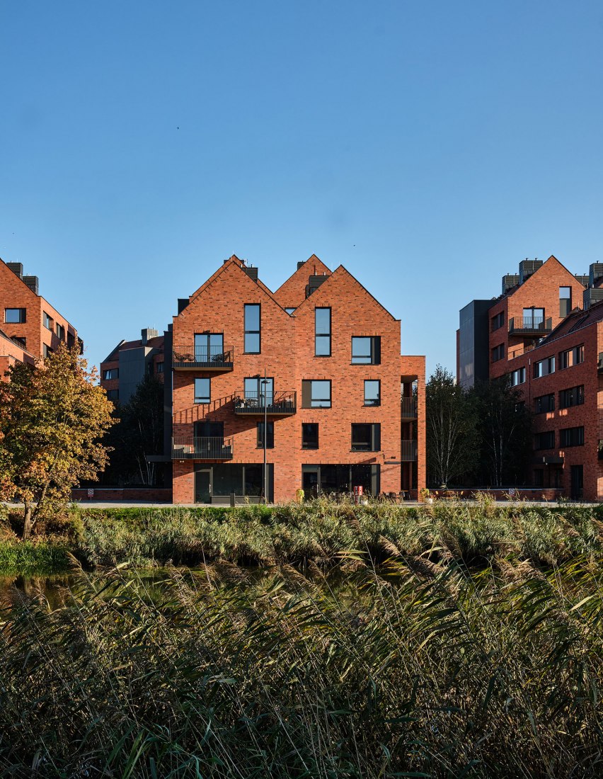 Riverview by APA Wojciechowski Architekci. Photograph by Rafał Kłos.