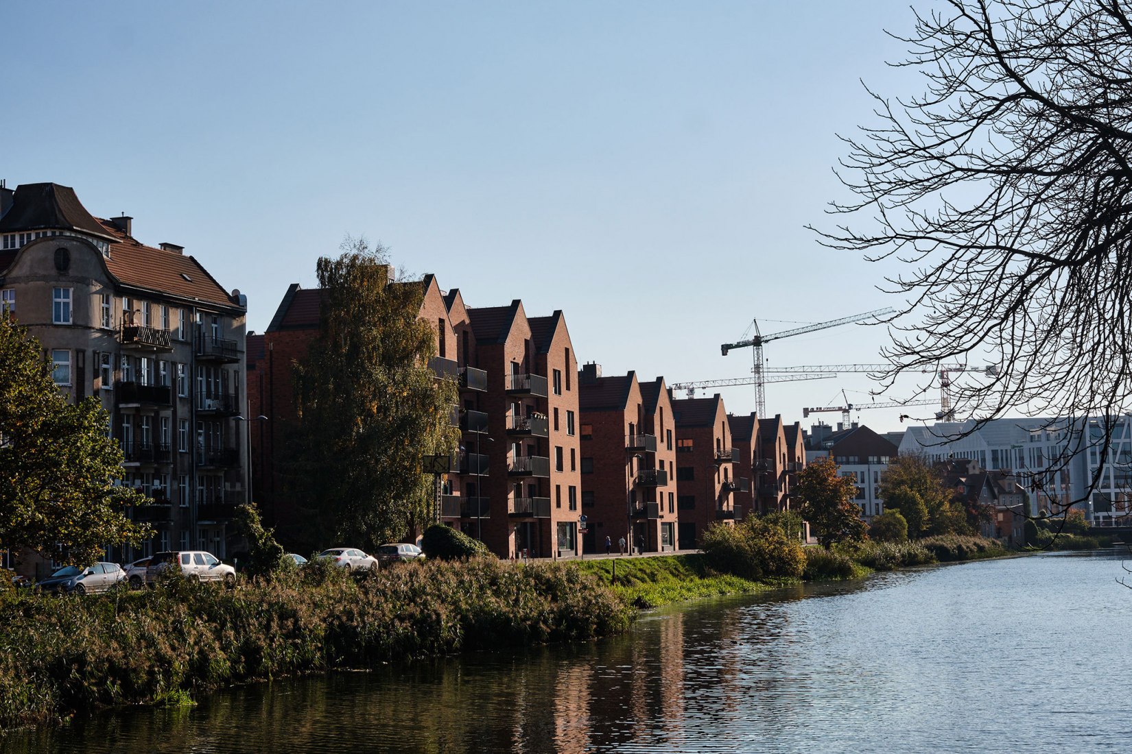 Riverview by APA Wojciechowski Architekci. Photograph by Rafał Kłos.