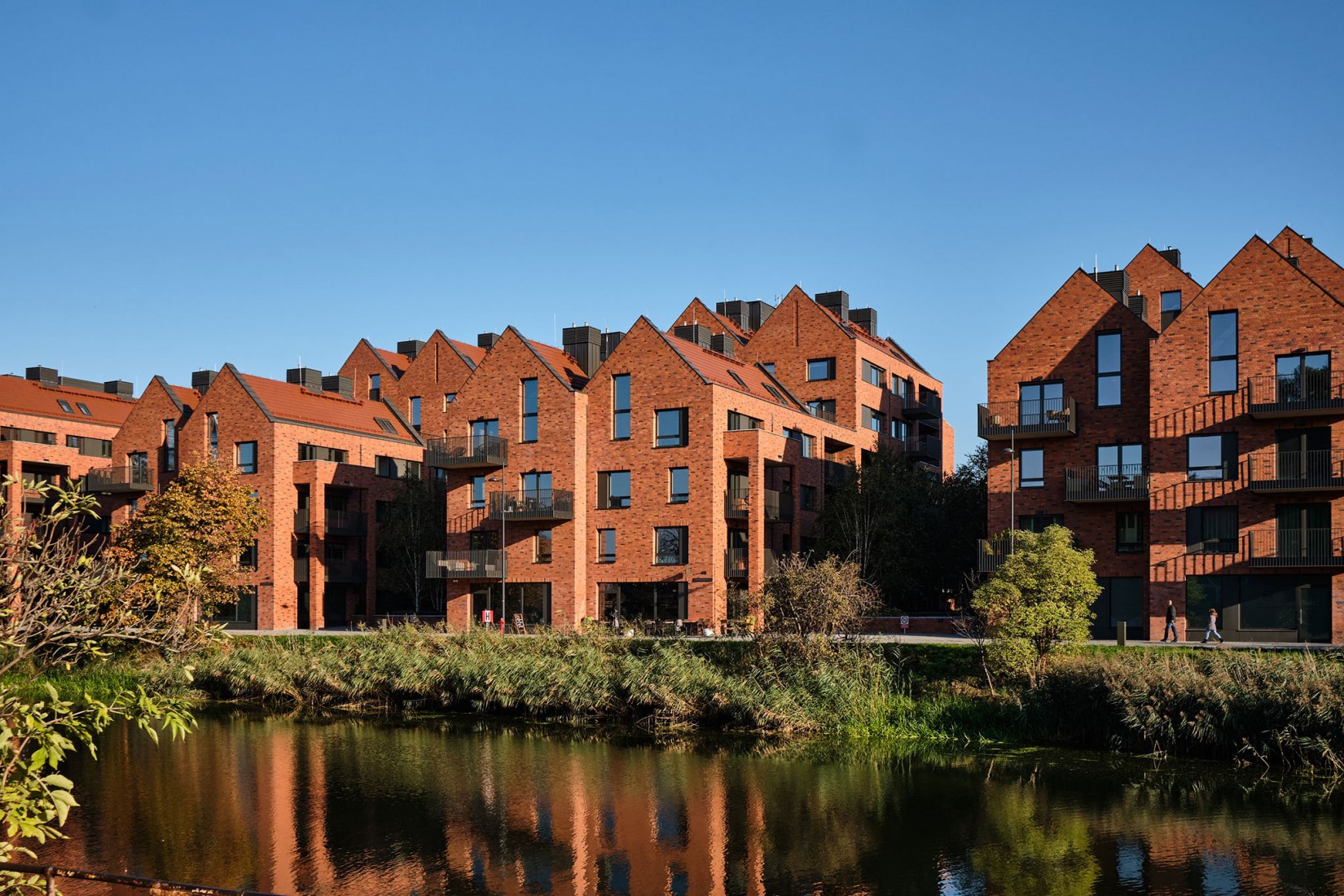 Riverview by APA Wojciechowski Architekci. Photograph by Rafał Kłos.