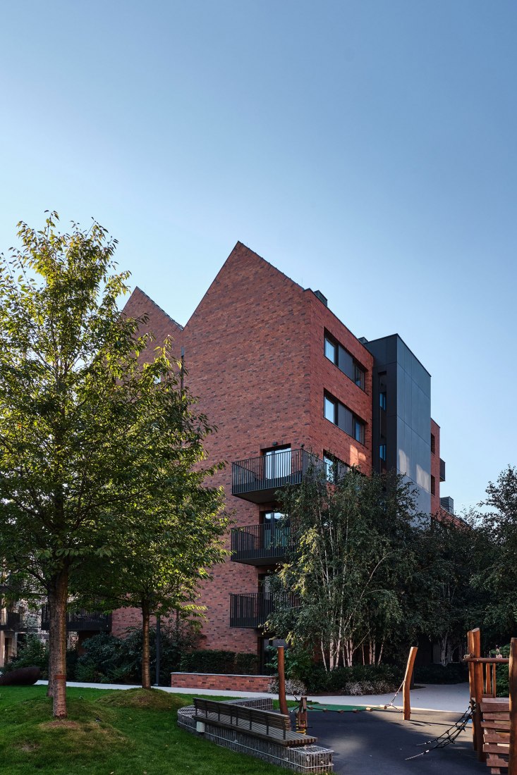 Riverview by APA Wojciechowski Architekci. Photograph by Rafał Kłos.