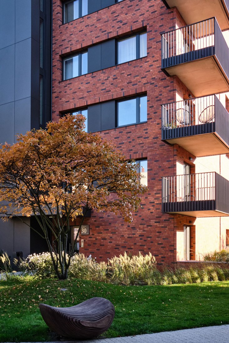 Riverview by APA Wojciechowski Architekci. Photograph by Rafał Kłos.