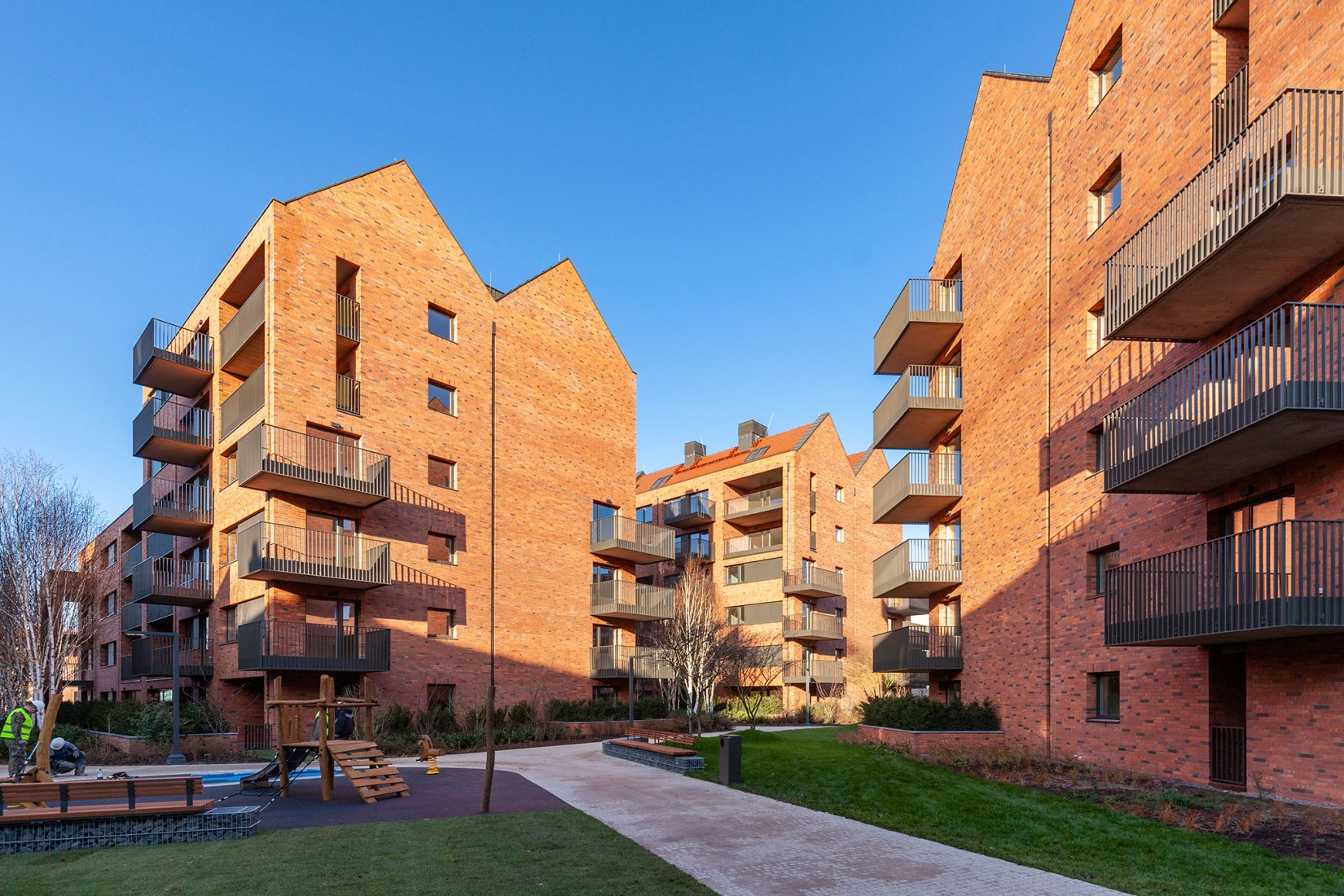 Riverview by APA Wojciechowski Architekci. Photograph by Aleksander Małachowski.