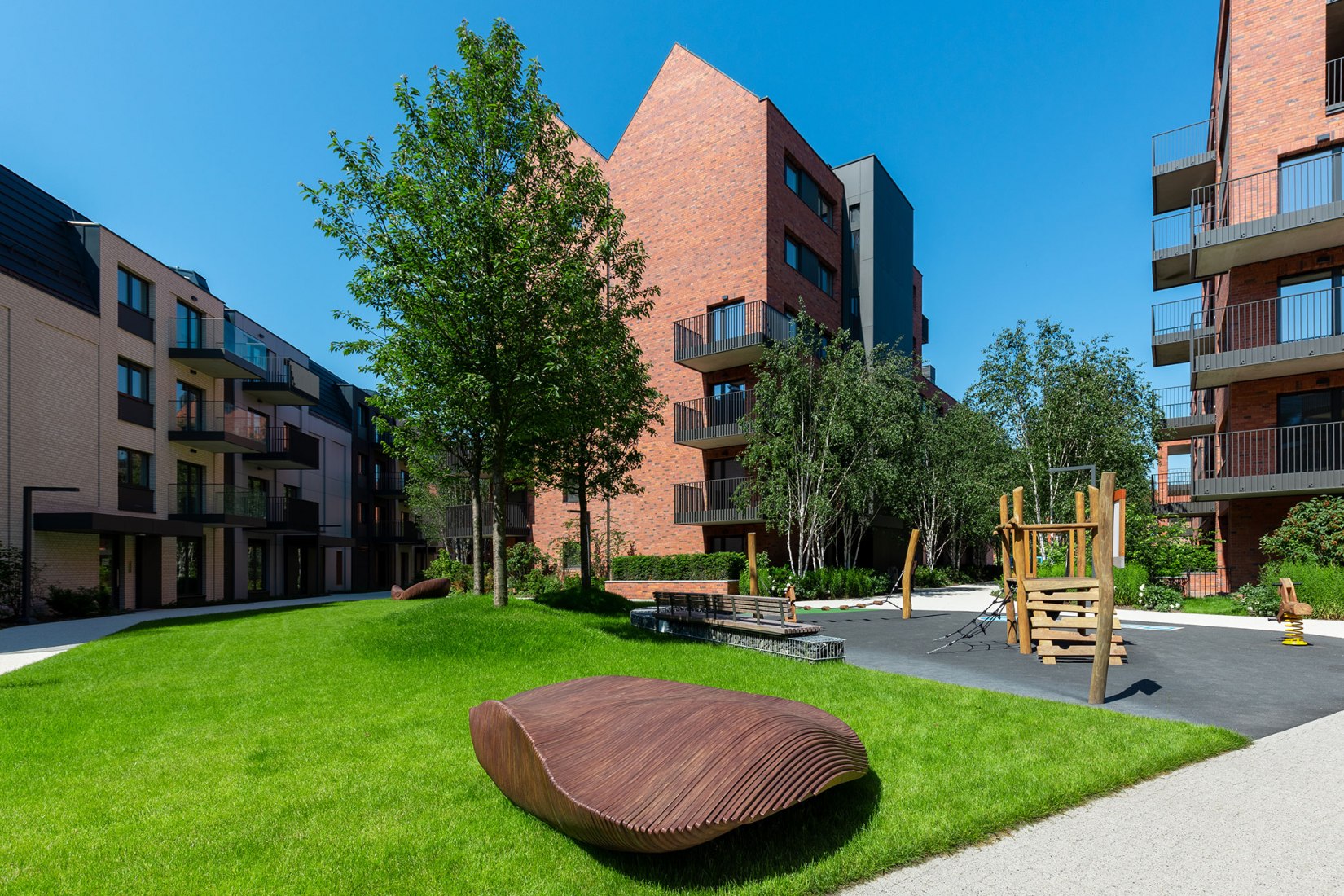 Riverview by APA Wojciechowski Architekci. Photograph by Aleksander Małachowski.