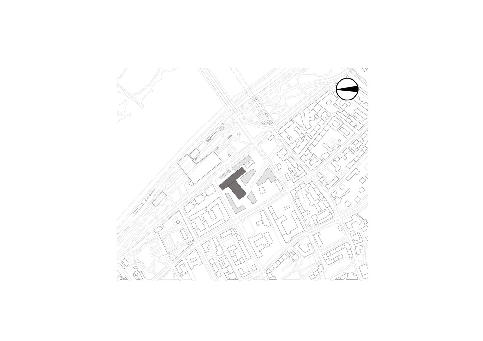 Site plan. Elektrownia Powiśle by APA Wojciechowski Architekci.