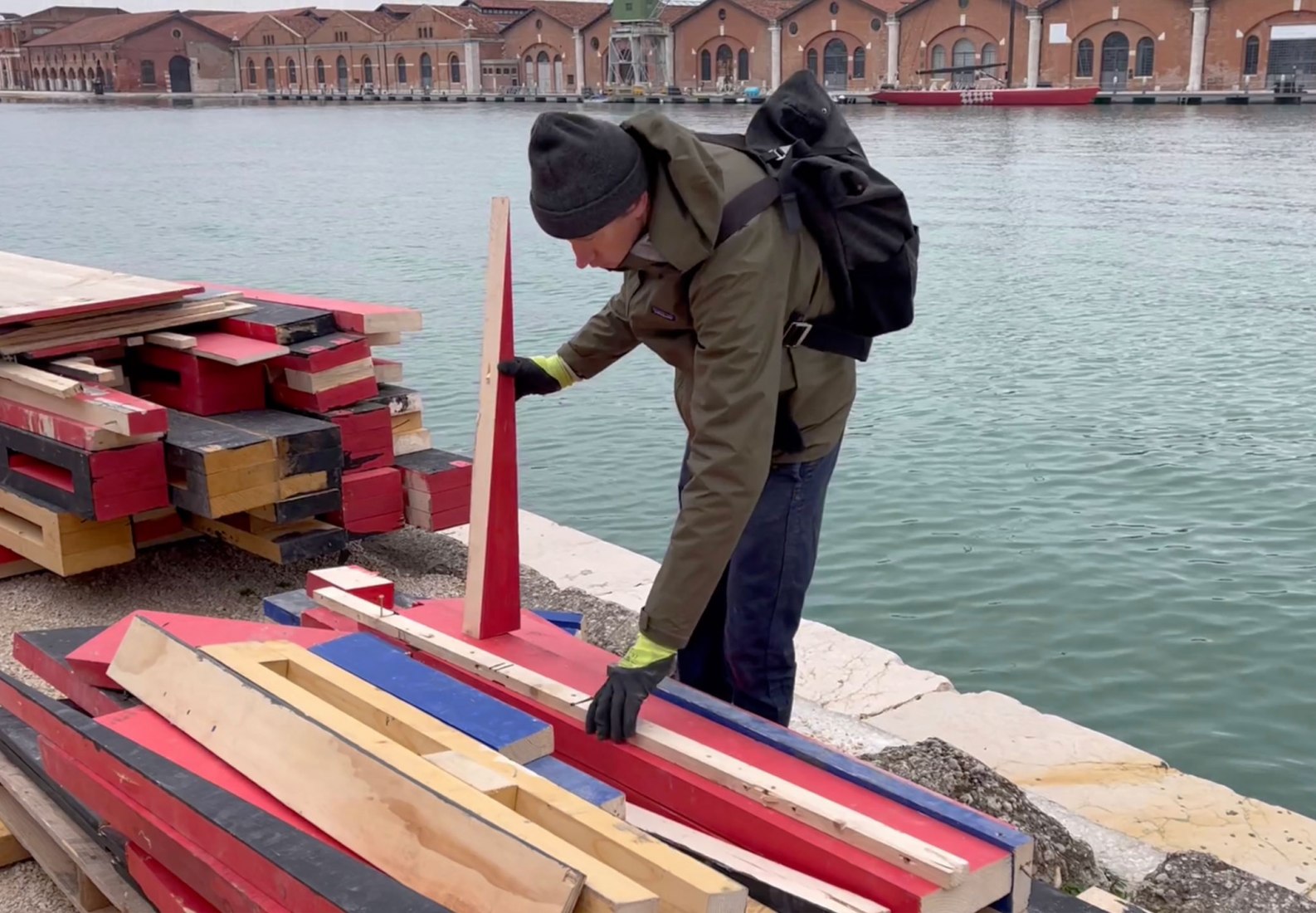 Pabellón de Chile en la Bienal de Arte 2022, Arsenale, diciembre