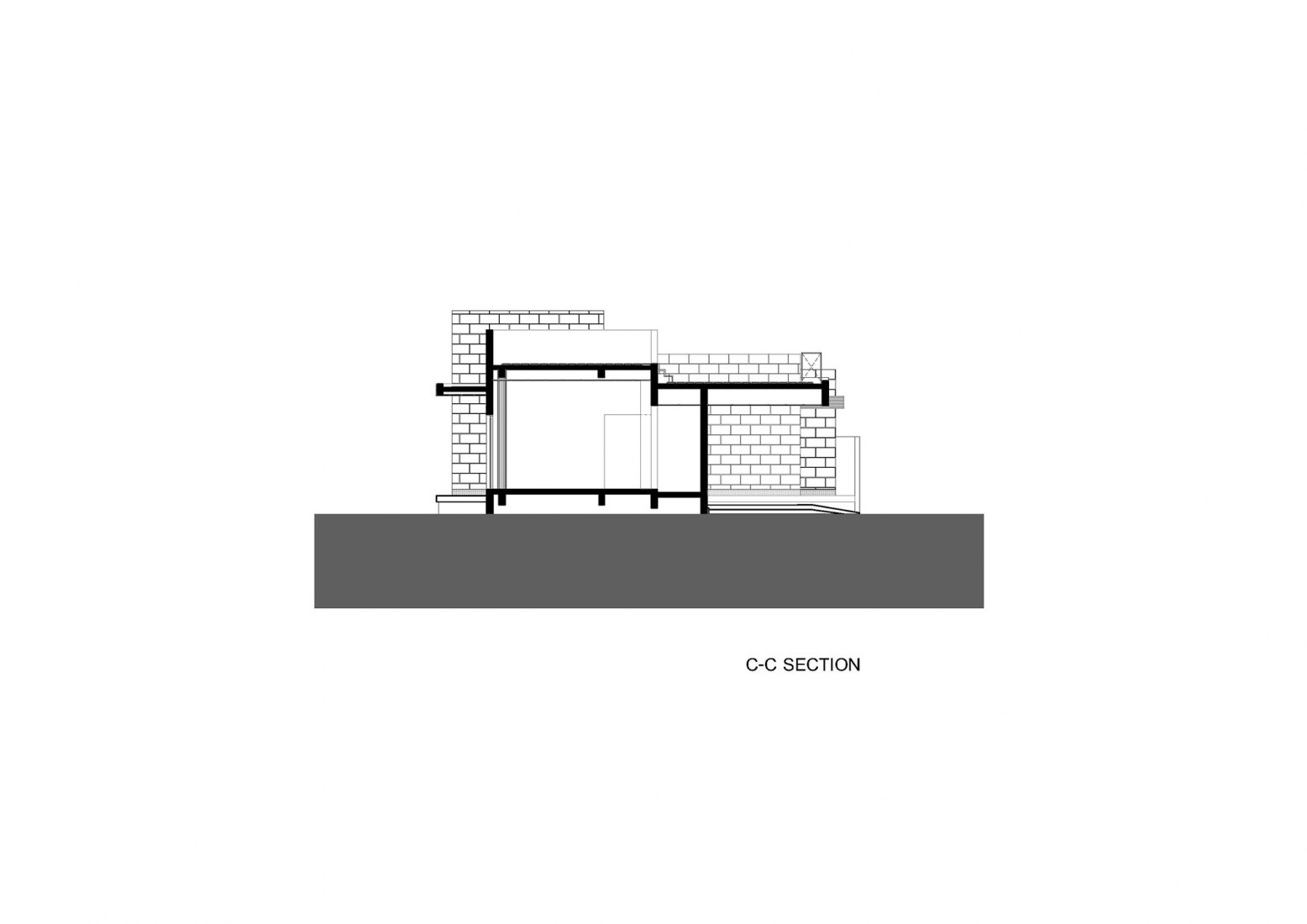 Section. Phutthamonthon-Y House by Archimontage Design Fields Sophisticated.