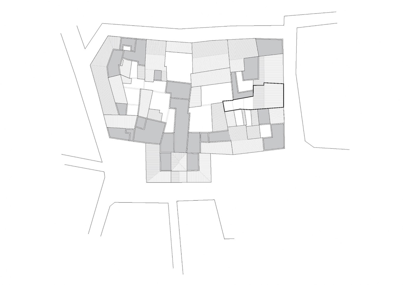 Site plan. Archivo Municipal by Aulets Arquitectes.