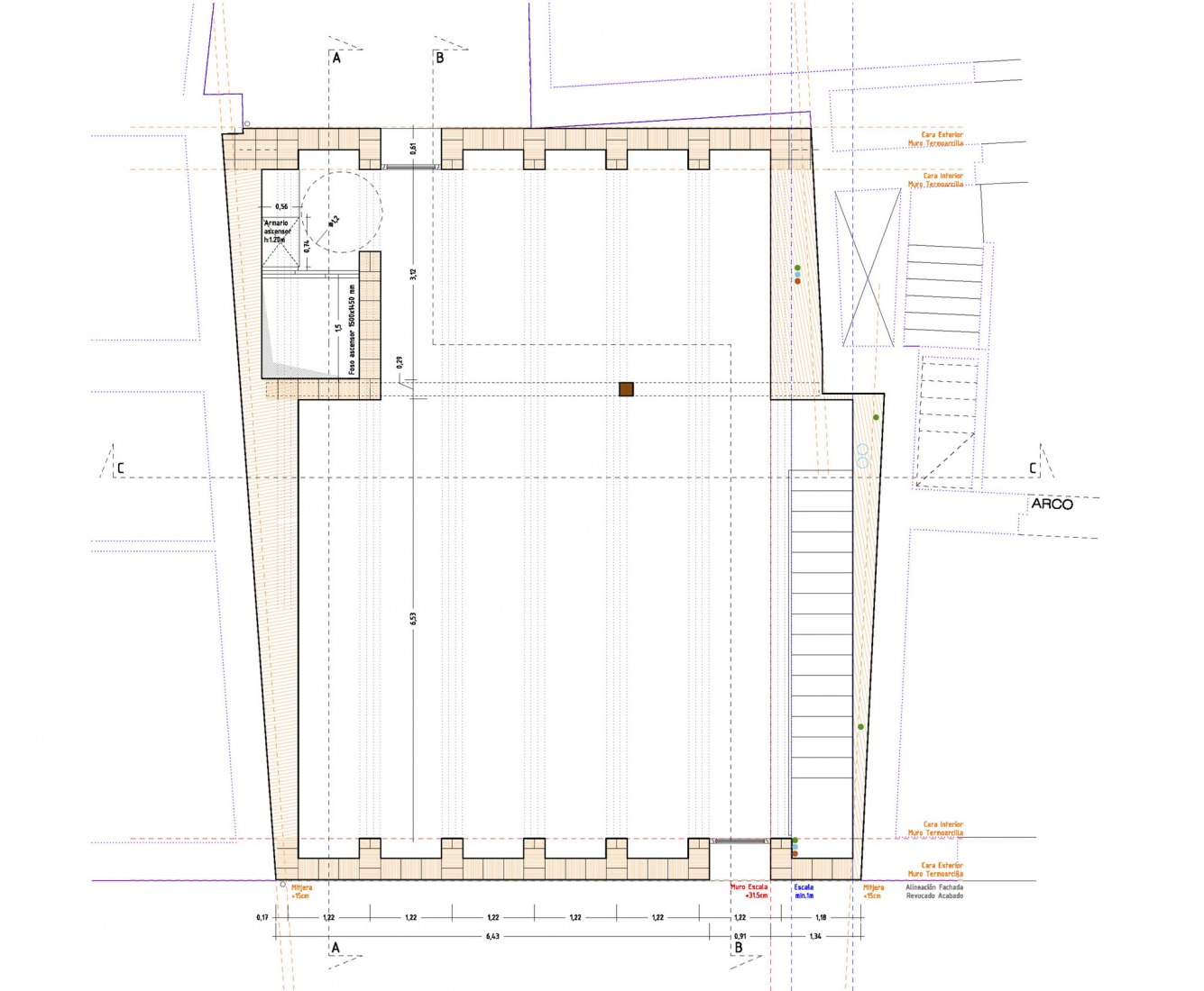 Floor. Archivo Municipal by Aulets Arquitectes.