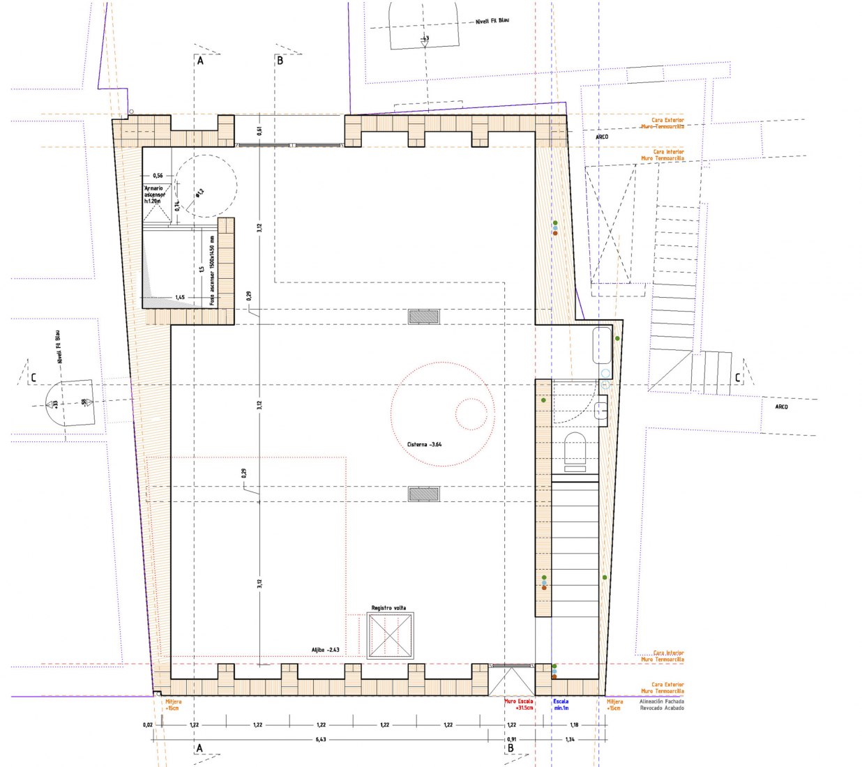 Floor. Archivo Municipal by Aulets Arquitectes.