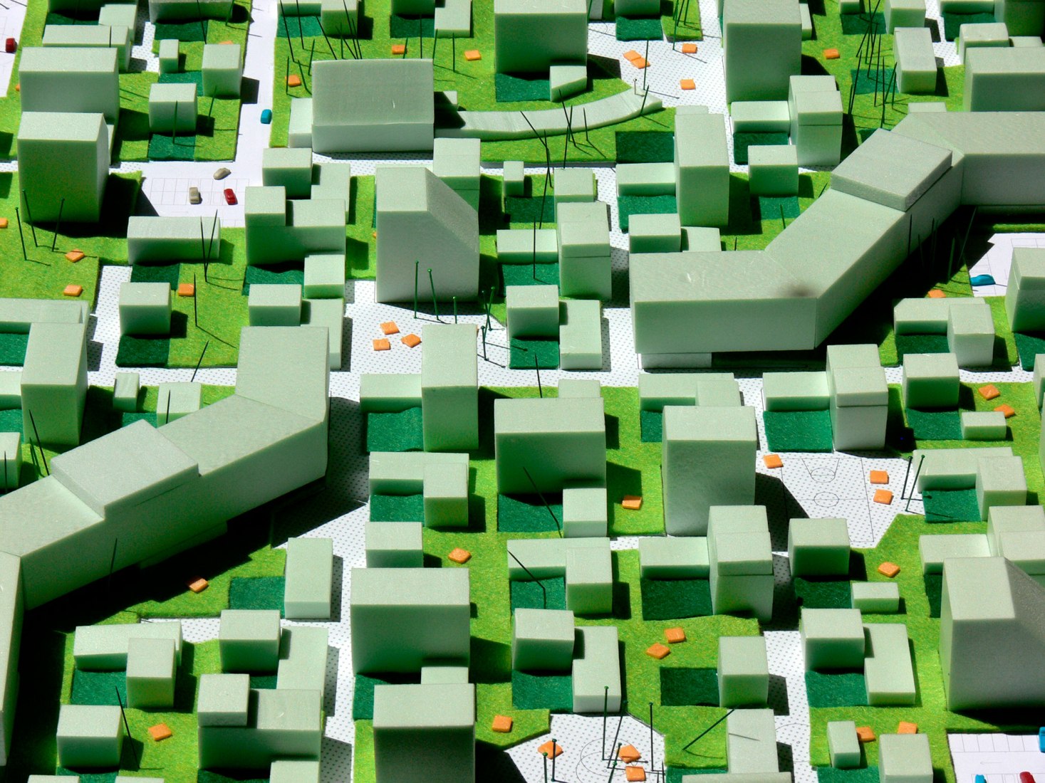 Site illustration of The Sunflower Houses by Arenas Basabe Palacios Architects.