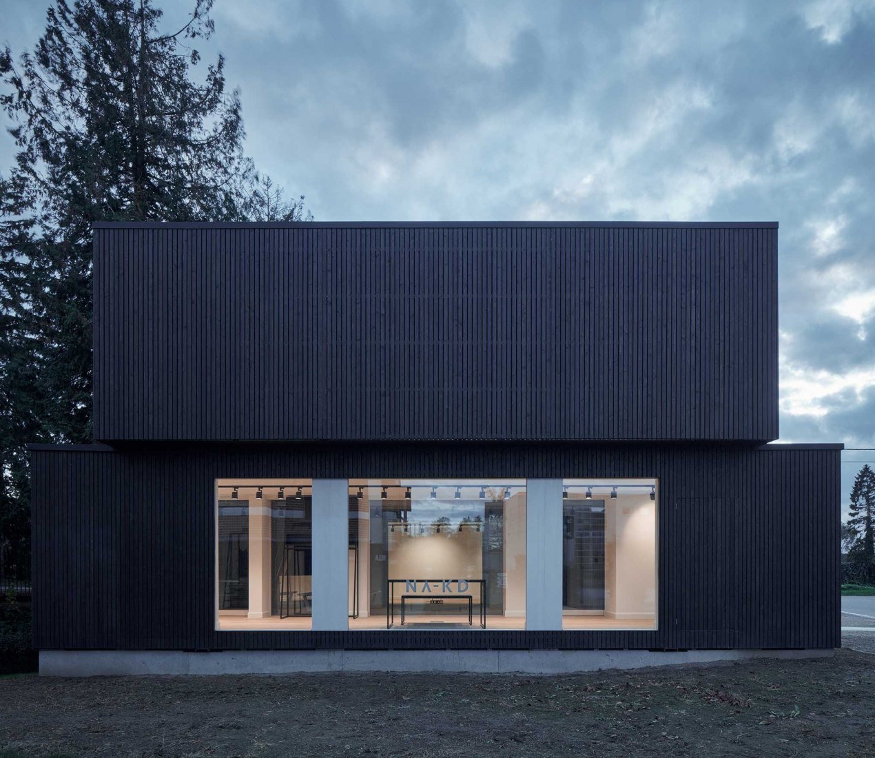 ARK – showroom for GAB by Ark-shelter. Photograph by BoysPlayNice