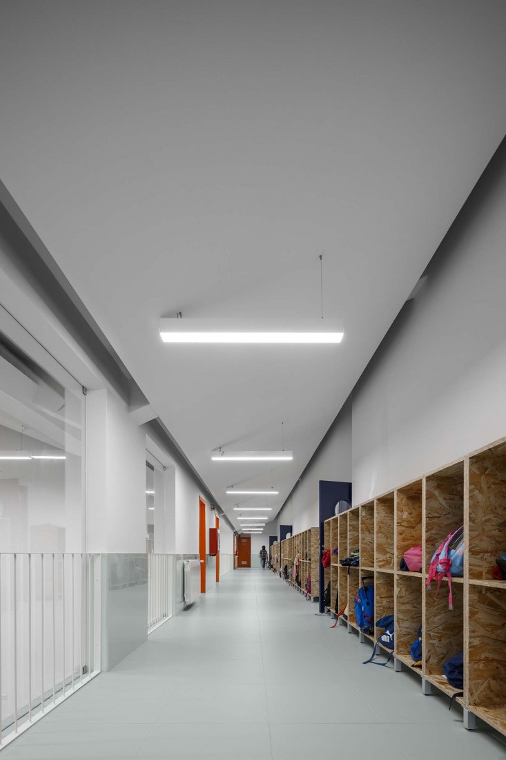 Escuela primaria São Bernardo en Aveiro por Arte Tectónica. Fotografía por Ivo Tavares Studio.