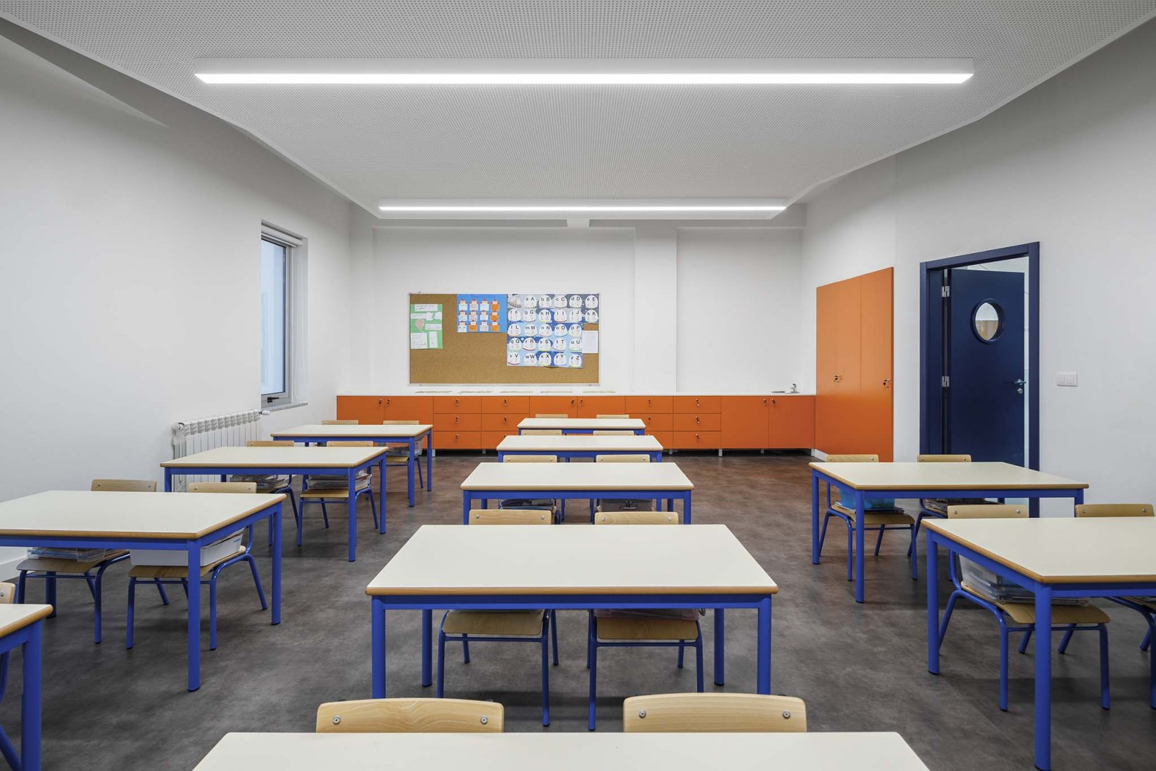 Escuela primaria São Bernardo en Aveiro por Arte Tectónica. Fotografía por Ivo Tavares Studio.