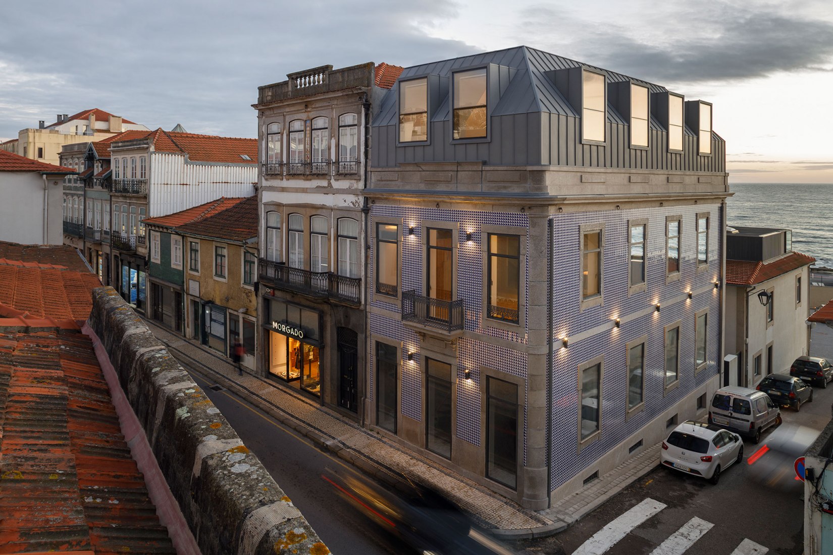 Prédio Foz por As Arquitecto. Fotografía por Ivo Tavares Studio.