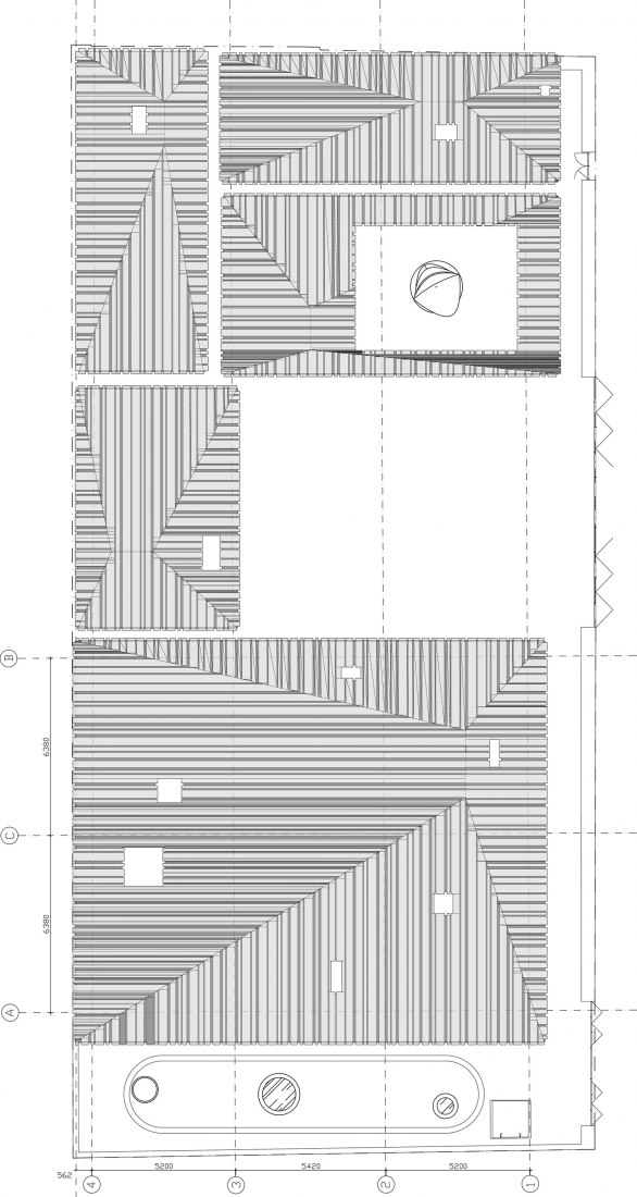 Roff plan. Argo Contemporary Art Museum & Cultural Centre by Ahmadreza Schricker Architecture North - ASA North.