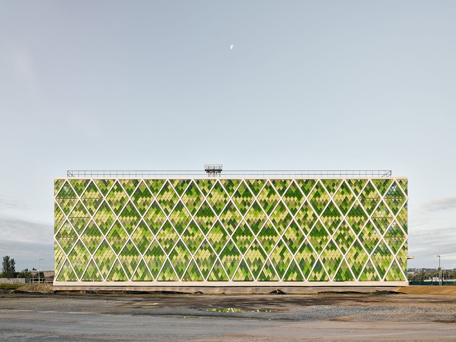 Aparcamiento energético por asp Architekten. Fotografía por Zooey Braun Fotografie.