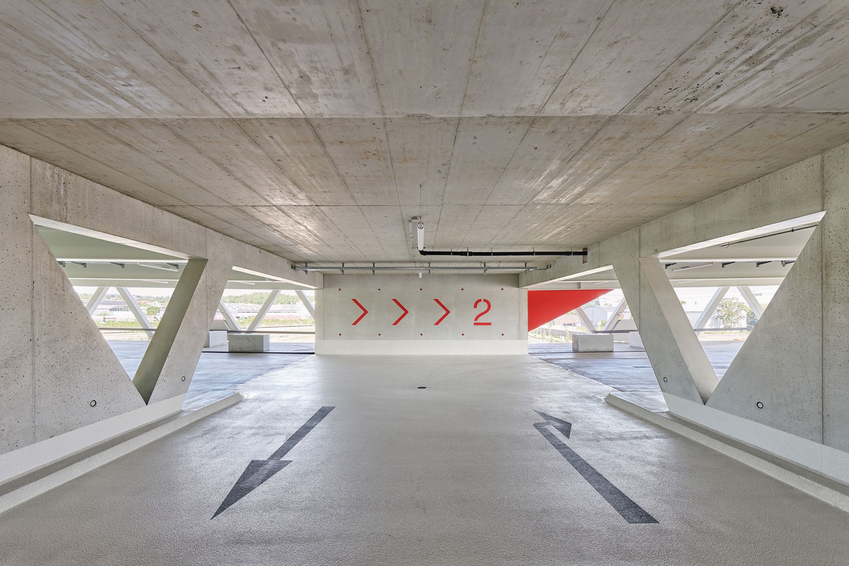 Aparcamiento energético por asp Architekten. Fotografía por Zooey Braun Fotografie.