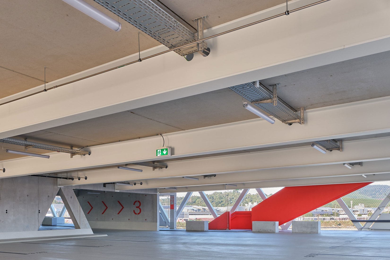 Aparcamiento energético por asp Architekten. Fotografía por Zooey Braun Fotografie.