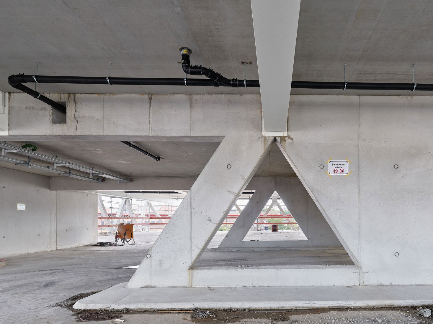 Aparcamiento energético por asp Architekten. Fotografía por Zooey Braun Fotografie.