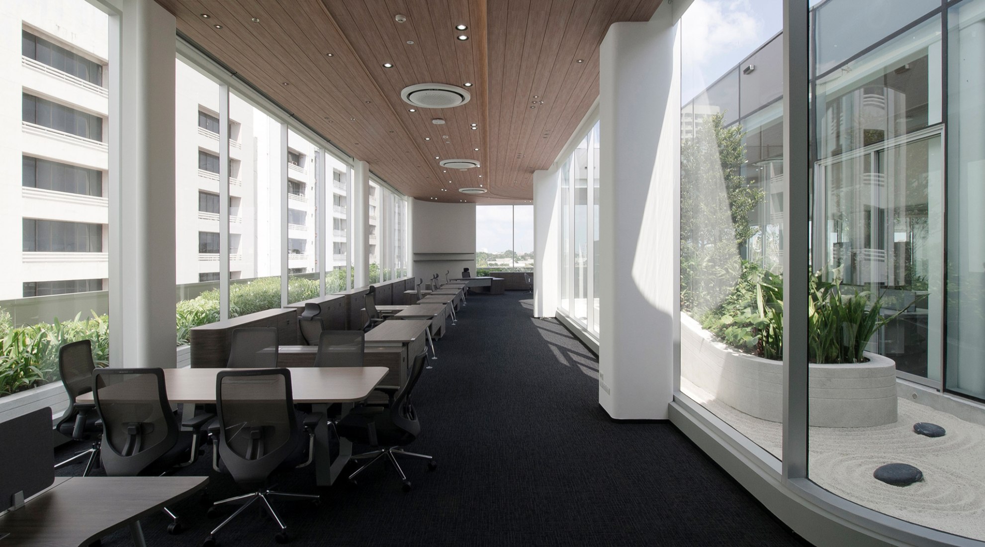 Toyota Thailand Marketing Complex by ASWA. Photograph by Phuttipan Aswakool.