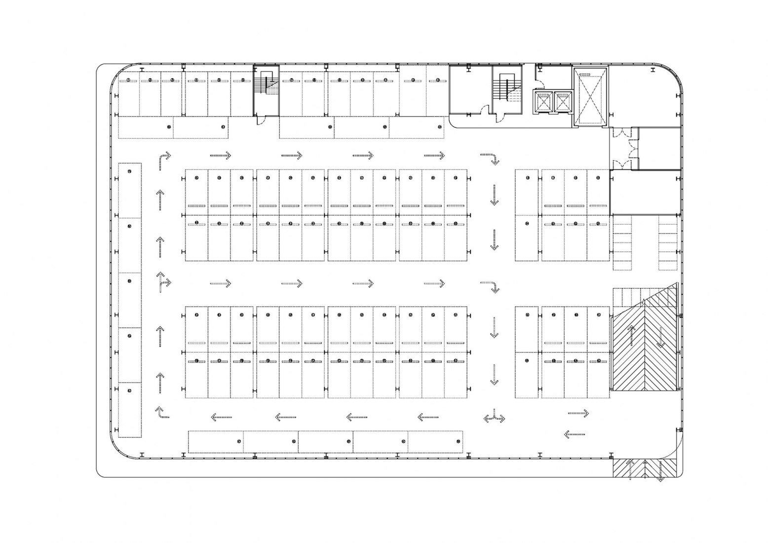 Ground floor. Toyota Thailand Marketing Complex by ASWA.