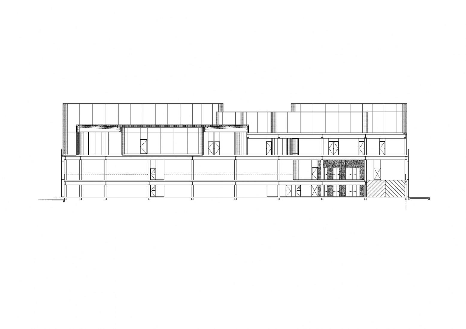 Section. Toyota Thailand Marketing Complex by ASWA.