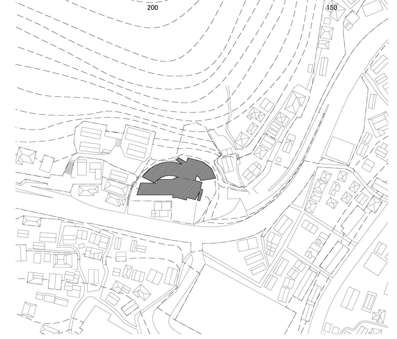 Site Plan. Atago Nursery by Kei Sasaki / Intermedia.