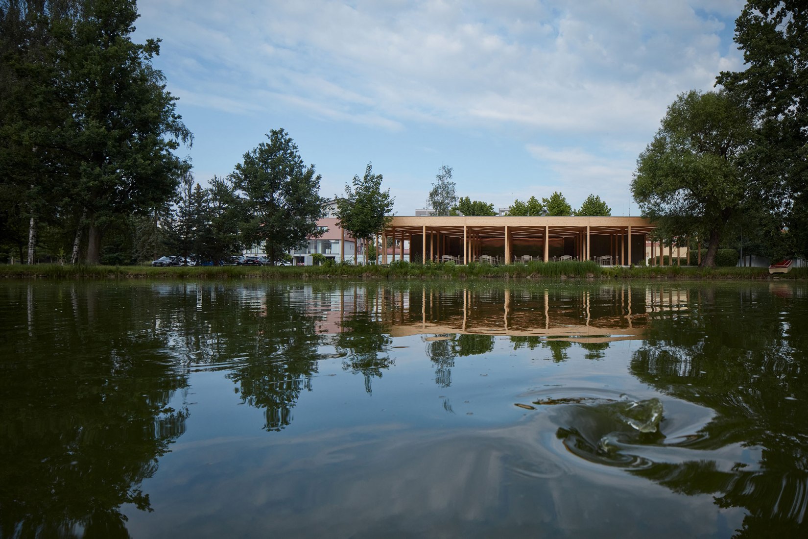 Garden Restaurant by Atelier 111 architekti. Photograph by BoysPlayNice.