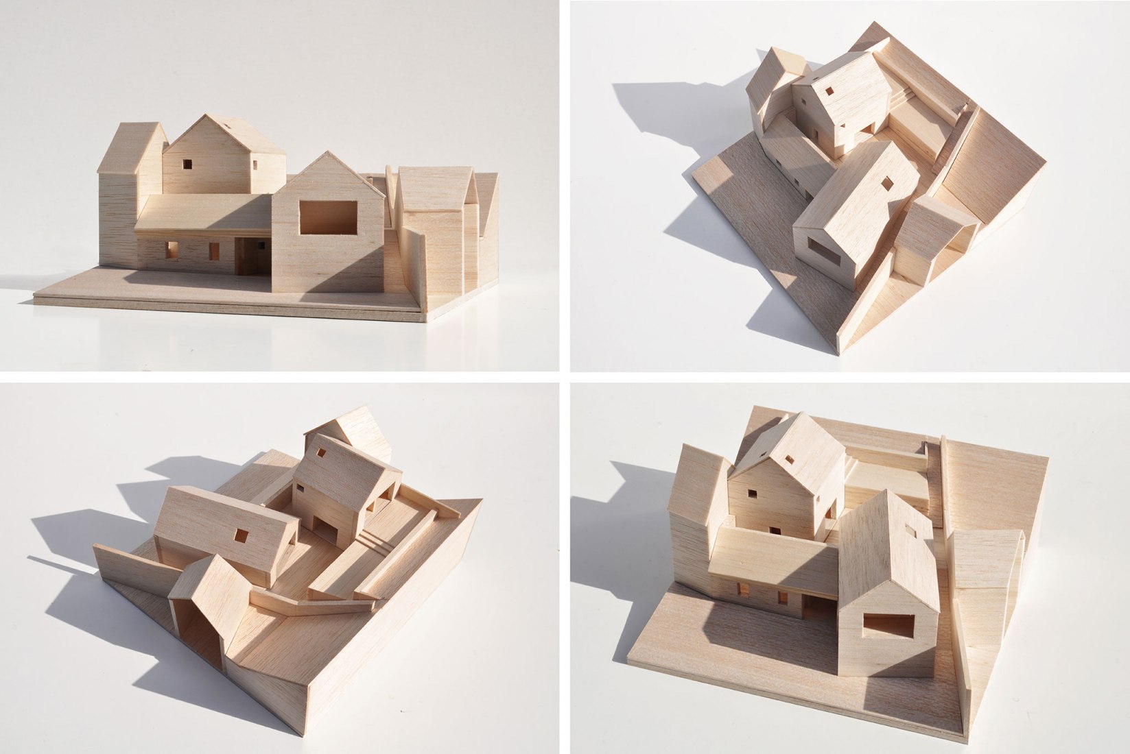Maquetas. Casa unifamiliar en Jinonice por Atelier 111 arquitectos.