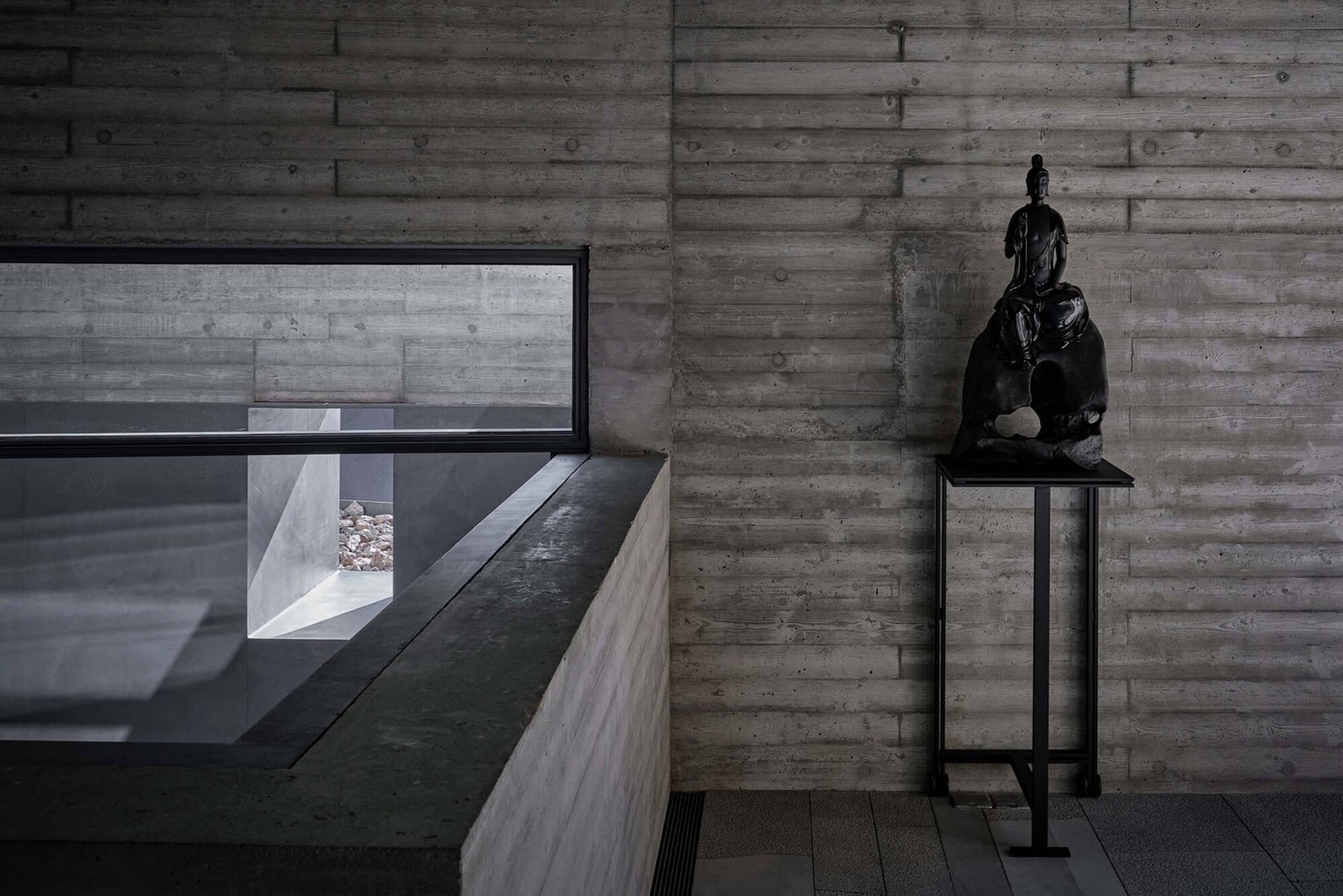 Golden Ridge Upper-cloister in Aranya Golden Mountain by Atelier Deshaus. Photograph by Jonathan Leijonhufvud.
