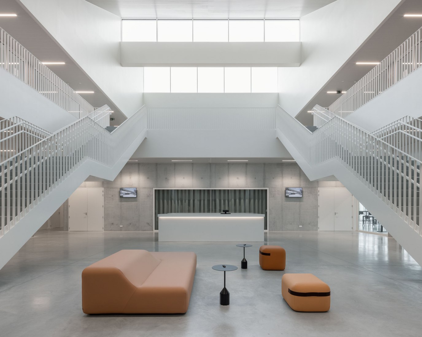 Infrabel Academy Brussels by Atelier Kempe Thill. Photograph by © ULRICH SCHWARZ, BERLIN.