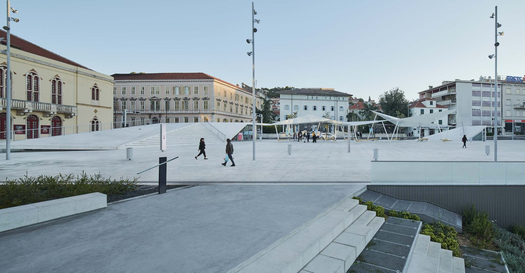 Poljana Square by Atelier Minerva + Institute for Architecure, Faculty of Architecture, University of Zagreb. Photograph by Marko Mihaljević