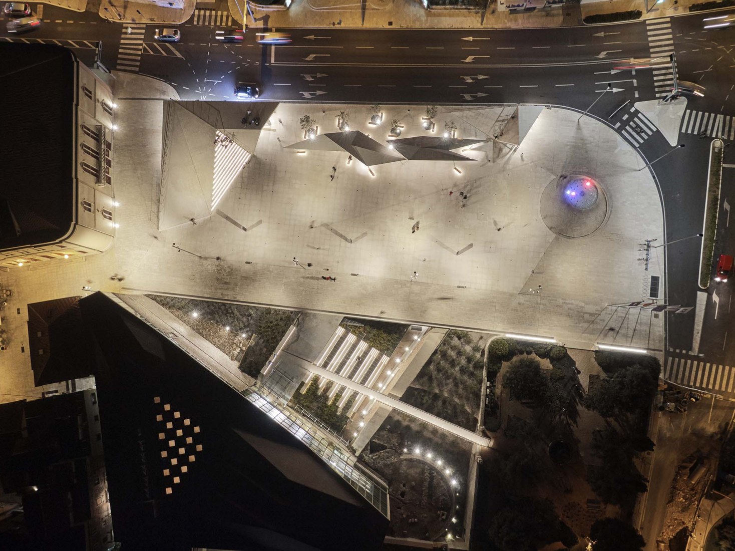 Poljana Square by Atelier Minerva + Institute for Architecure, Faculty of Architecture, University of Zagreb. Photograph by Ervin Husedžinović