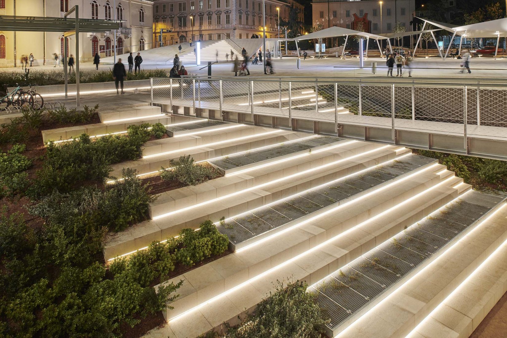 Poljana Square by Atelier Minerva + Institute for Architecure, Faculty of Architecture, University of Zagreb. Photograph by Marko Mihaljević