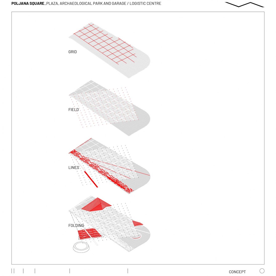 Project concept. Poljana Square by Atelier Minerva + Institute for Architecure, Faculty of Architecture, University of Zagreb
