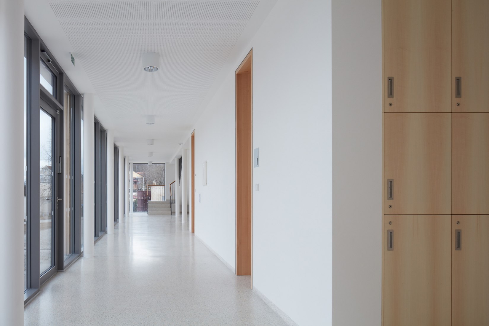 Extension of the Catholic Gymnasium in Třebíč by Atelier Tišnovka. Photograph by BoysPlayNice