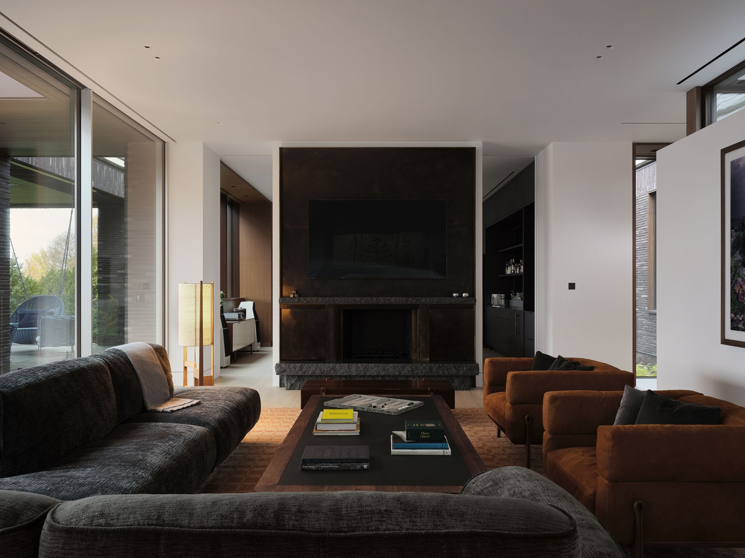 Residencia Lakeside Gallery por Atelier Échelle. Fotografía por Maxime Brouillet.