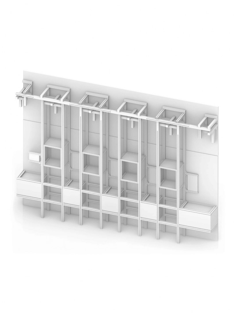 Rendering. BABAMA Concept Store by ATMOSPHERE Architects.