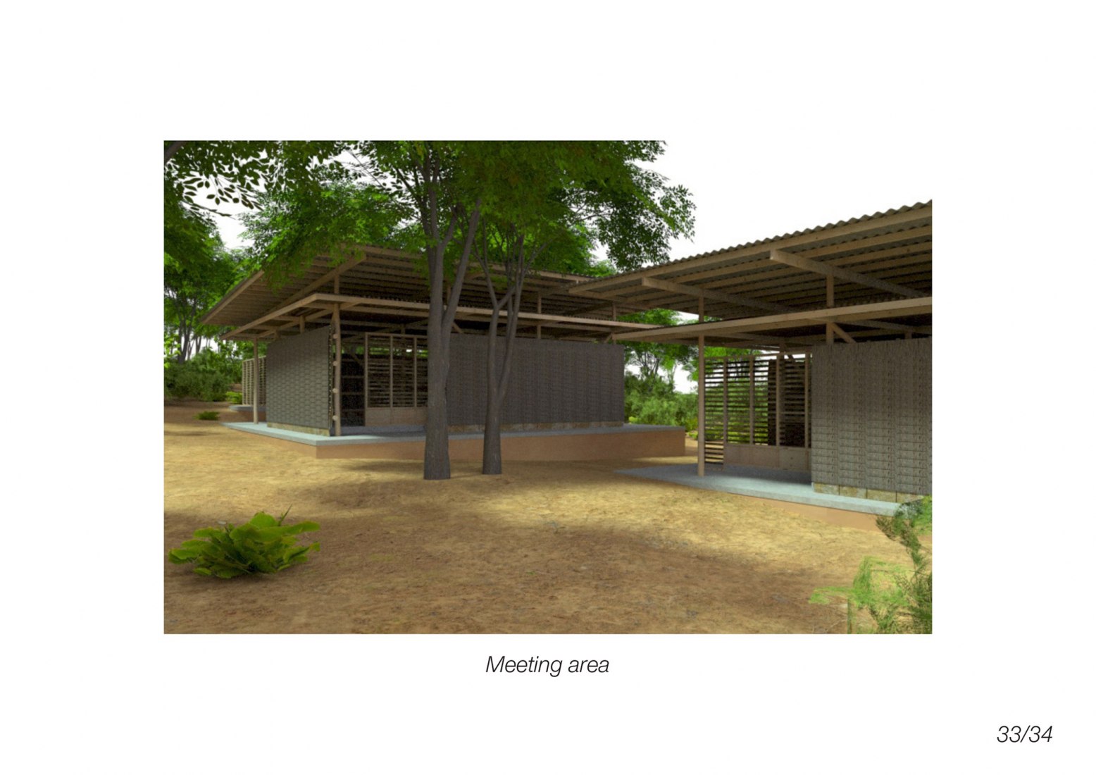 Visualización. Centro de Educación Eco Moyo por AUG, Architectopia, Jan Kazimierz Godzimirski