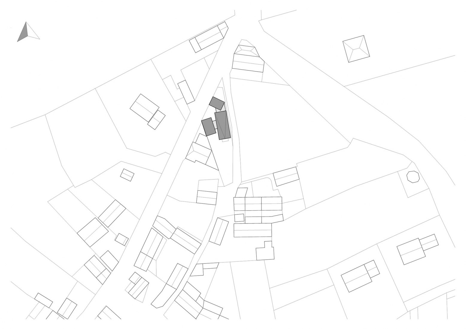 Plano de situación. Casa Sentinel por Aurelien Chen. © Aurelien Chen